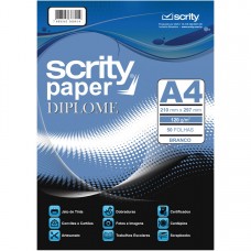 Papel Sulfite Offset A4 210mmx297mm 120g 1Pct - Scrity