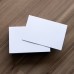 Cartões Branco para Envelopes Visita 60mmx95mm 120g 10Pcts com 100 - Scrity