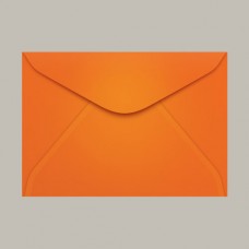Envelope Colorido Carta Cartagena Laranja CCP430.13 114mmx162mm 80g Cx c/100 - Scrity
