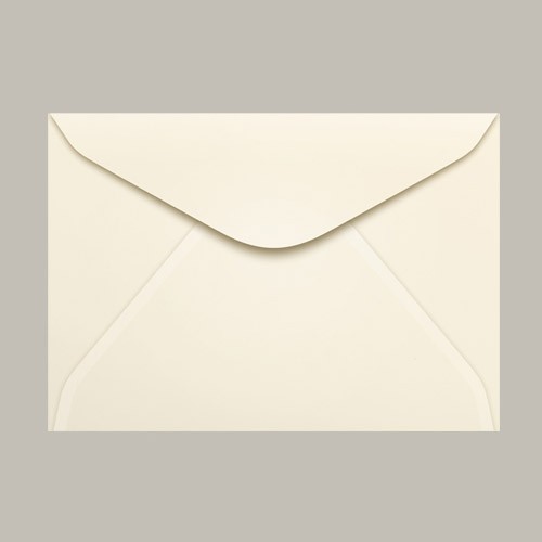 Envelope Colorido Carta Marfim Creme CCP430.01 114mmx162mm 