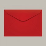 Envelope Colorido Carta Tóquio Vermelho CCP430.17 114mmx162mm 80g Cx c/100 - Scrity