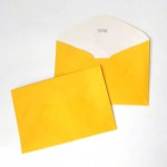 Envelope Colorido Promo Bella Arte Amarelo 130mmx190mm 75g Cx c/500