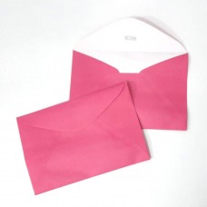 Envelope Colorido Promo Bella Arte Rosa Choque 130mmx190mm 75g Cx c/500
