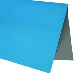 Papel Cartão Fosco Azul Turquesa PC001.10 48x66cm 20 fls